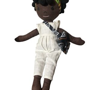 HarperIman Yumi 14'' Plush Handmade Linen Doll Exclusive